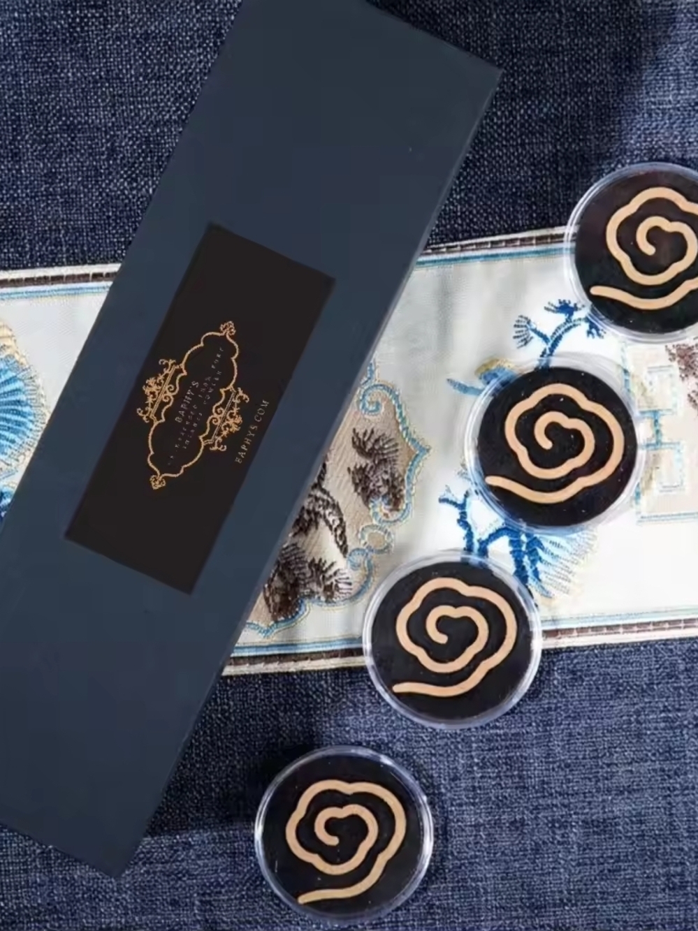 Handpressed Organic Incense, Set Of 20